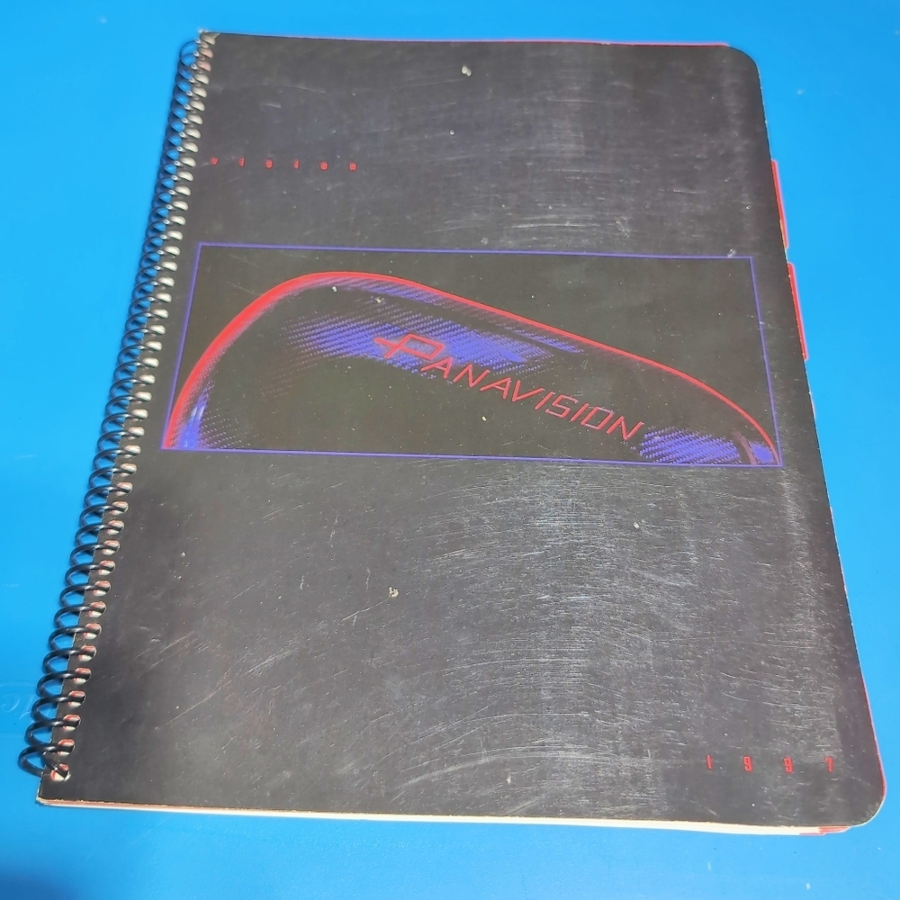 Original 1997 Panavision Cameras Spiral Catalog Many Movie Stills